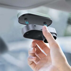 Baseus Solar Car FM Transmitter Bluetooth 5.0 Wireless Handsfree FM Modulator USB Car Charger Aux Bluetooth Audio MP3 Player 8